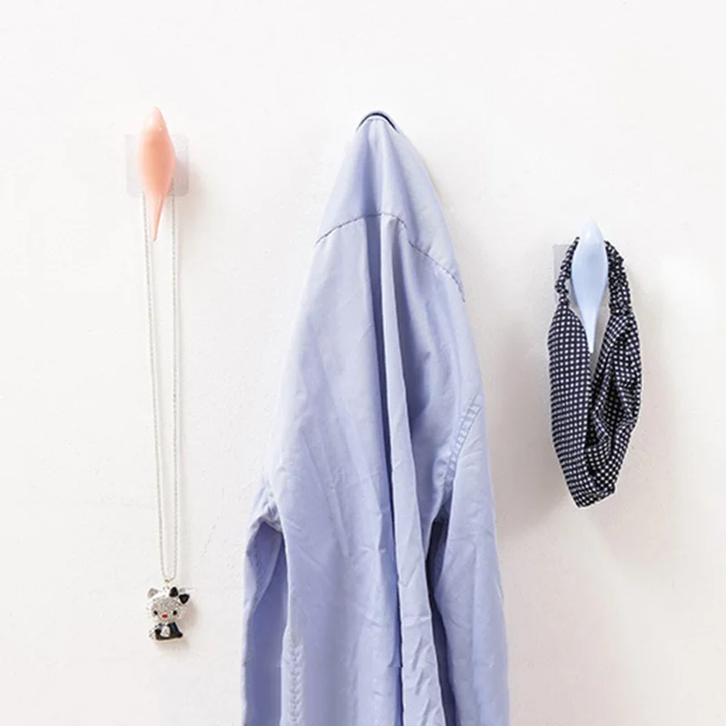 В виде птицы для Смола Крючок настенная подвесная ткань вешалки шляп Декор дома и