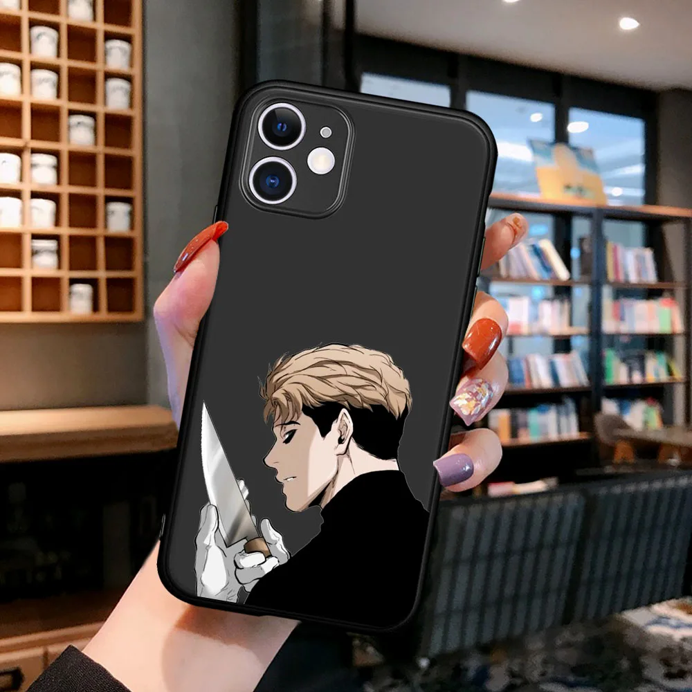 

Hot Anime Killing Stalking Sangwoo Silicone TPU Case For iPhone 12 11 Pro Max 8 7 6 6S Plus XR 10 X XS Max 5 5S SE2020 Coque