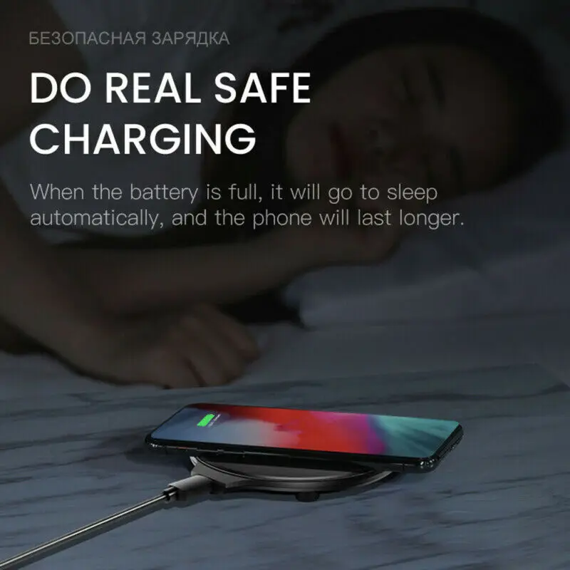 Беспроводное зарядное устройство Qi 2020 удобная подставка для телефона XS MAX XR 8 Plus