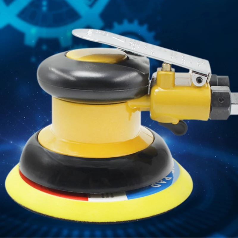 

New 5 Inch Pneumatic Sanders 125mm Sander Air Eccentric Track Sanders Cars Polishers Air Tools