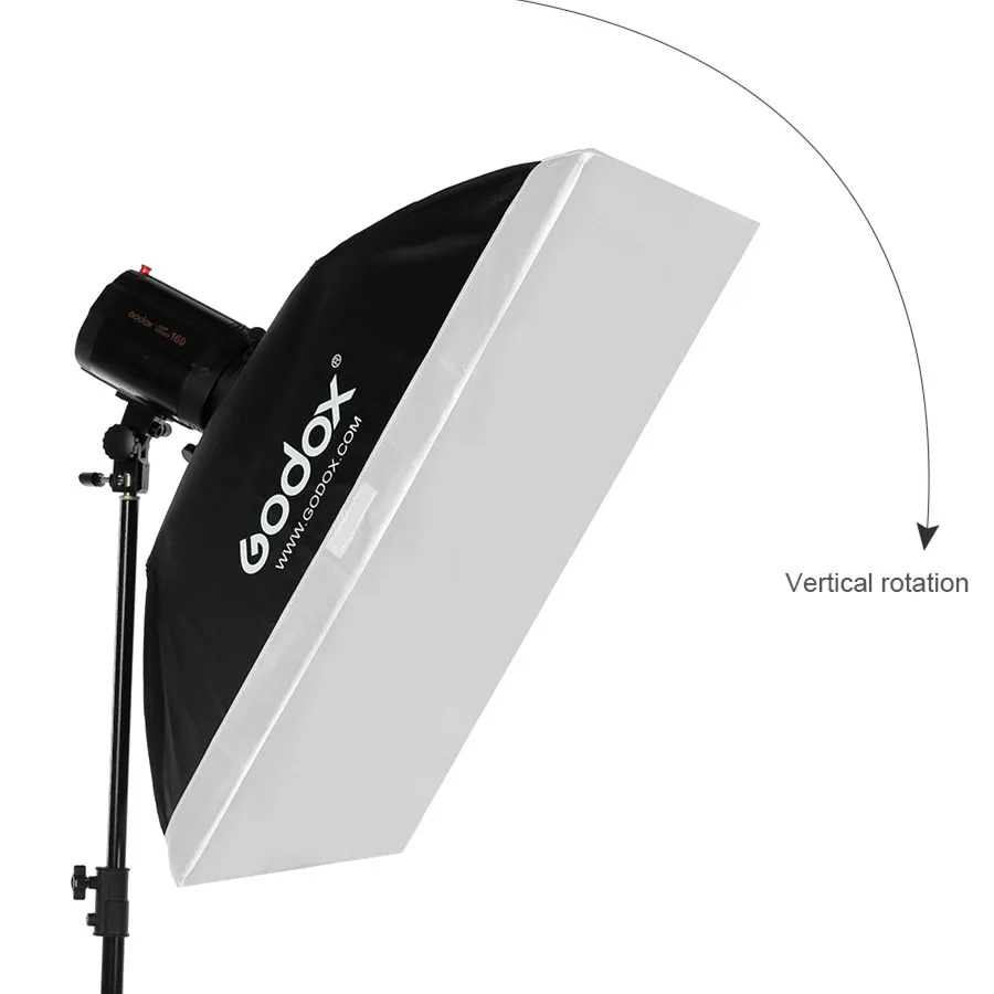 Софтбокс Godox 60*90 см 24*35 &quot Универсальное крепление софтбокс для студийной вспышки
