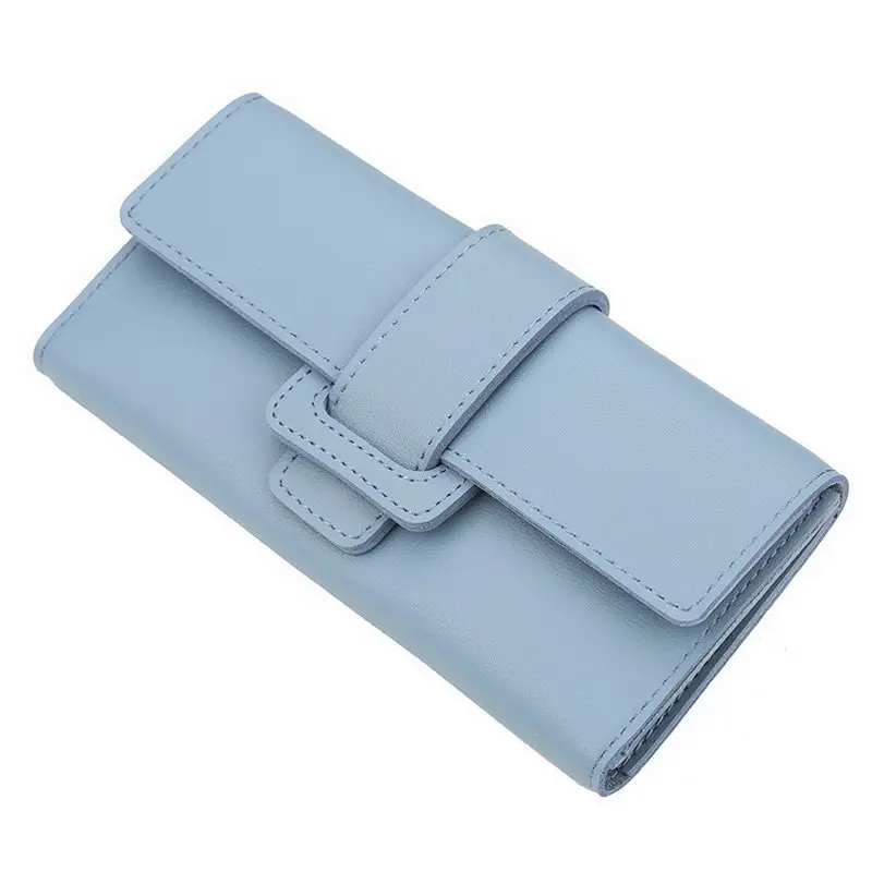 

New Ladies Women Wallets Womens PU Leather Wallet Credit Card Holder Long Purse With Slots Carteras Para Mujer