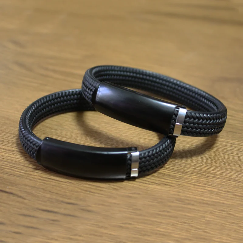 Новые роскошные аксессуары из нержавеющей стали черные силиконовые комбинации 2