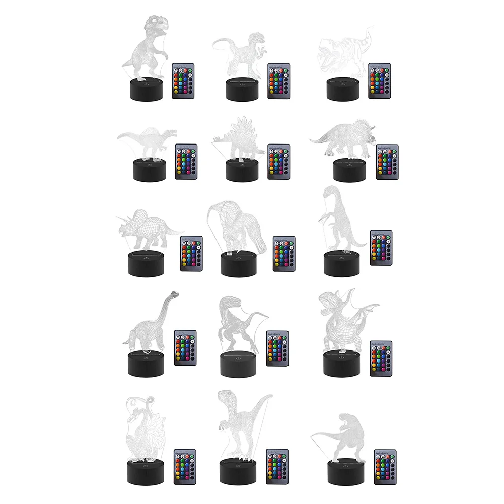 

3D светодиодный ночсветильник, лампа, 3D ночсветильник, настольные лампы с дистанционным управлением, игрушки, подарок для детей, украшение д...