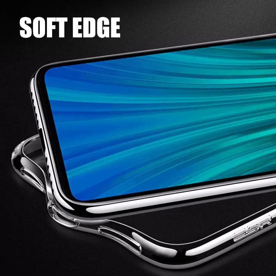 Прозрачные мягкие чехлы для телефонов из ТПУ Xiao mi Red Note 8T Note7 8A 7A K20 защитный чехол