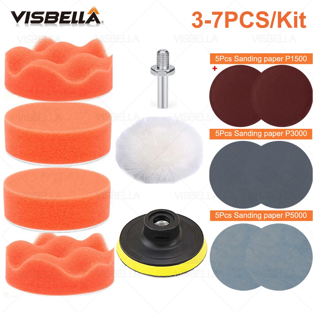 Адаптер для полировального диска самоклейкий полировальный диск 3 дюйма ремонта