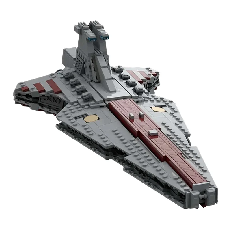 

UCS Micro Star Destroyer Model Venator Class Republic Attack Cruiser Building Blocks Star Space ship Bricks Toy Kids Xmas Gifts