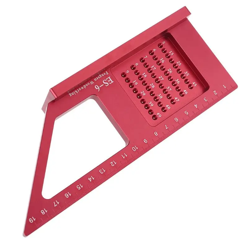 

Woodworking 3D T Square Marking Gauge Hole Ruler Scriber Miter 45 90 Ruler Dropshipping