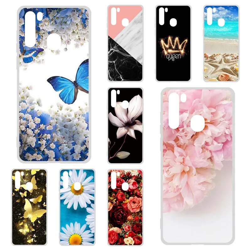 Чехол для телефона Blackview A80 Pro силиконовый чехол с цветочным принтом сделай сам