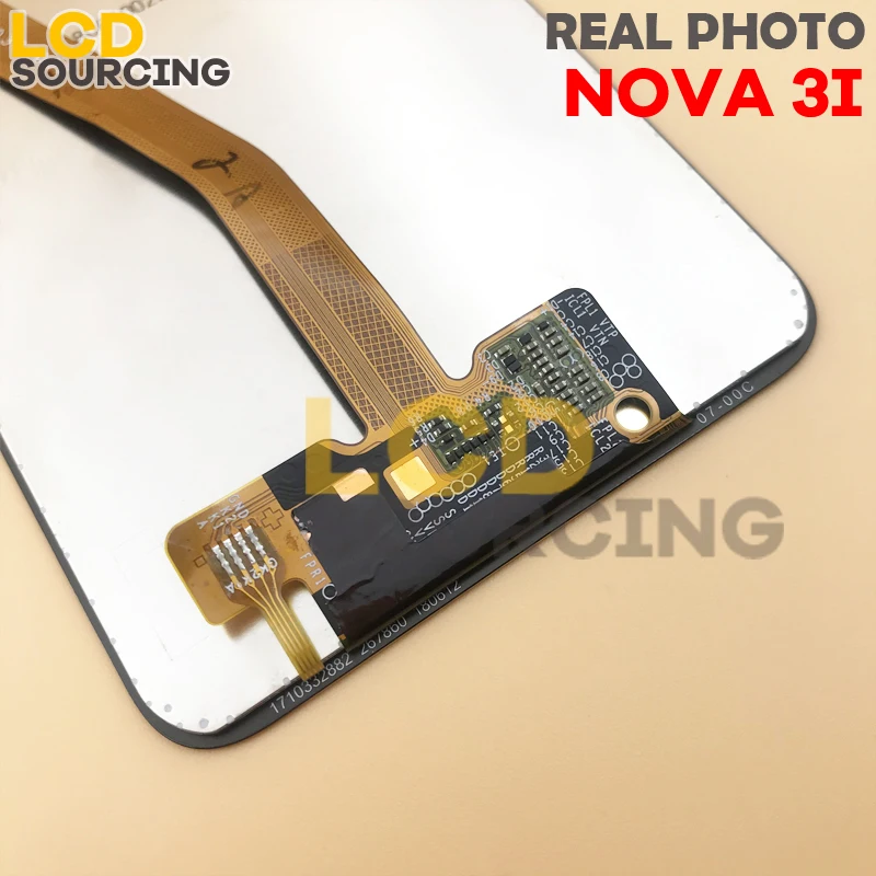 6," для huawei Nova 3 lcd PAR LX1 сенсорный экран панель дигитайзер сборка Рамка для Nova 3i дисплей Замена INE-LX2