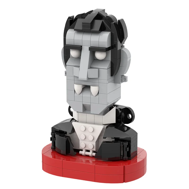 

MOC Vampire Dracula Classic Movie Character Building Block Model Assembling Bricks Toys For Children's Boys Halloween Gifts