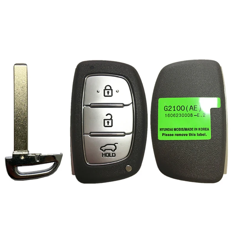 

CN020061 Aftermarket 3 Button Smart Remote Key For Hyundai Ioniq 2016-2019 Remote 433.92Mhz ID47 Chip FCCID 95440-G2100