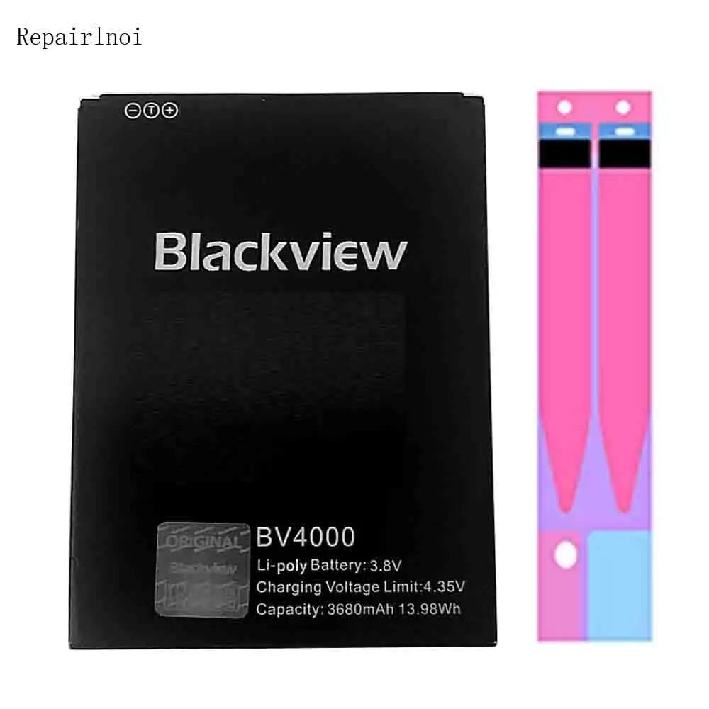 

Mobile 3.8V 3680mAh Battery For Blackview BV4000 / BV4000 Pro Replacement Li-Polymer Batteries Smart Phone