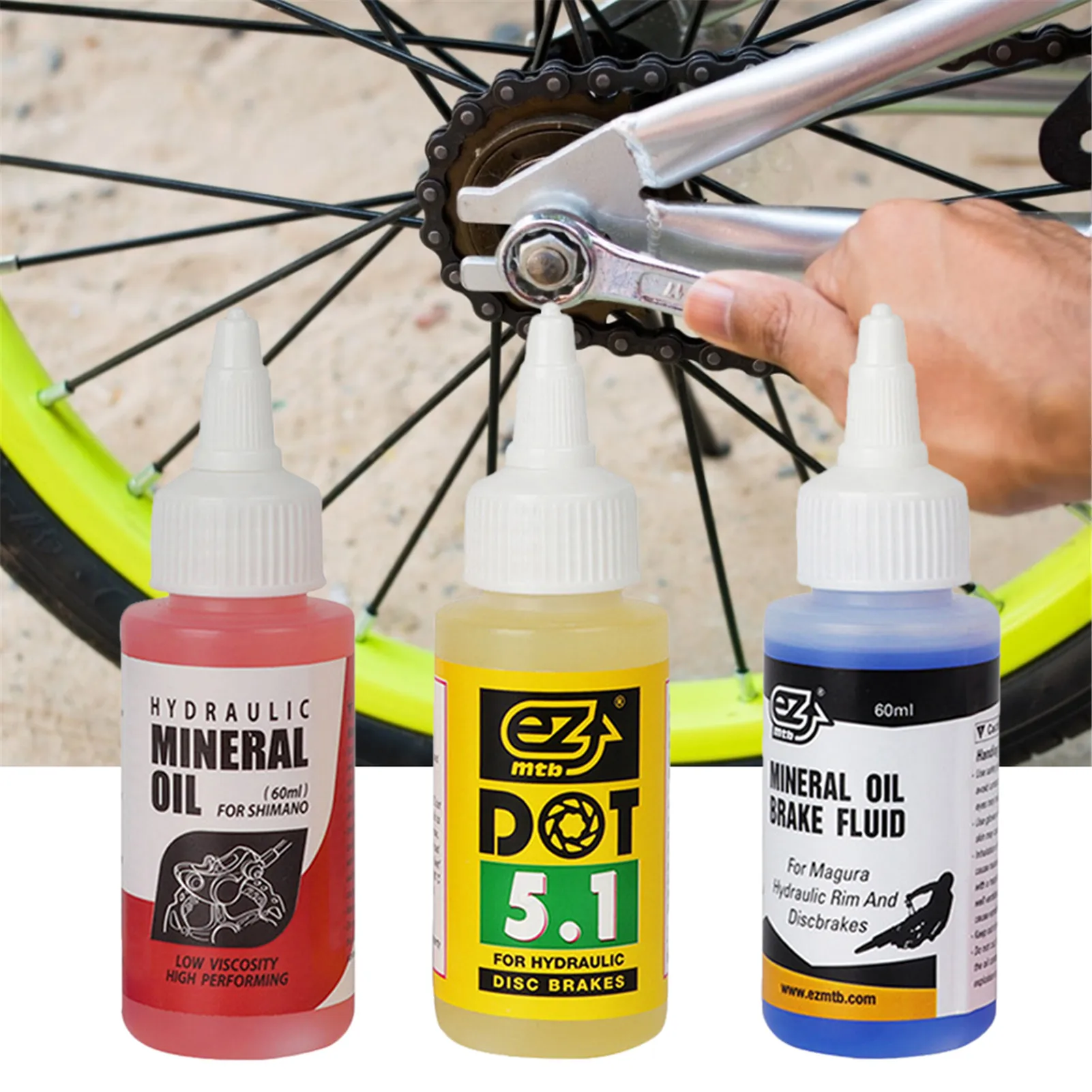 

Bicycle Brake Mineral Oil Fluid Hydraulic Disc Brake Lubricant For Shimano Magura Tektro Mountain Bikes All Brake Systems