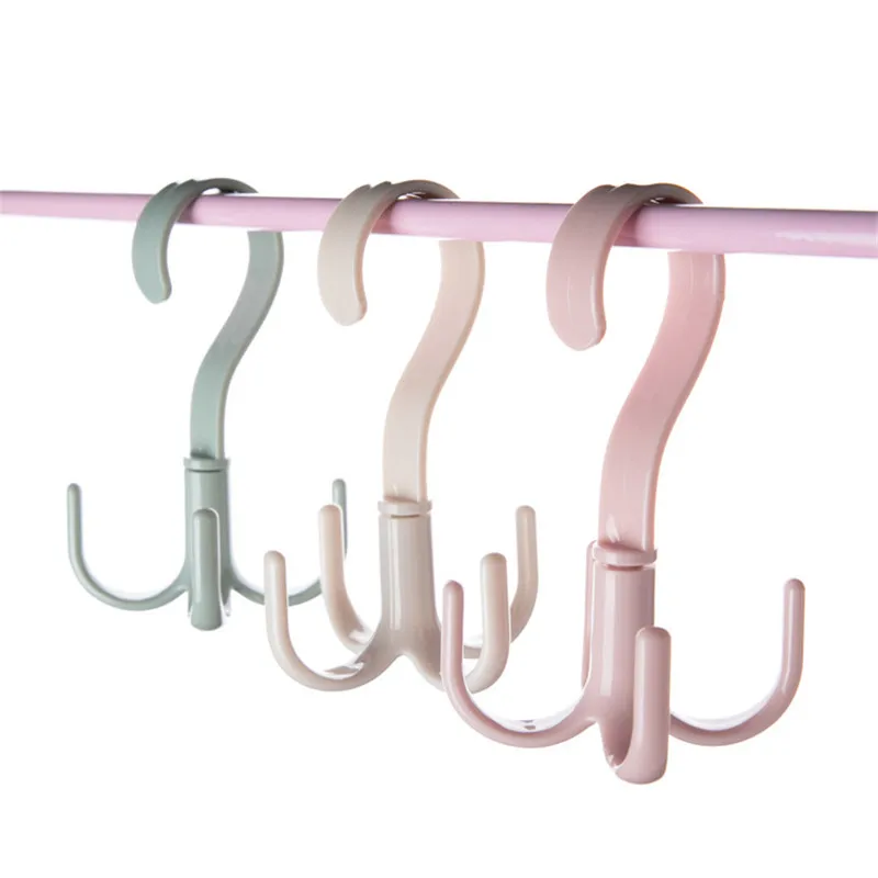 Вешалка для одежды и шарфа вешалка сумок переносная домашнего хранения полка