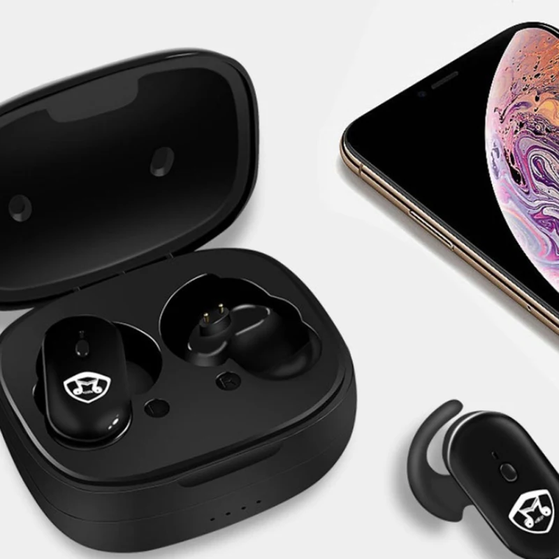 Активное шумоподавление настоящая Беспроводная Спортивная Bluetooth-гарнитура M10