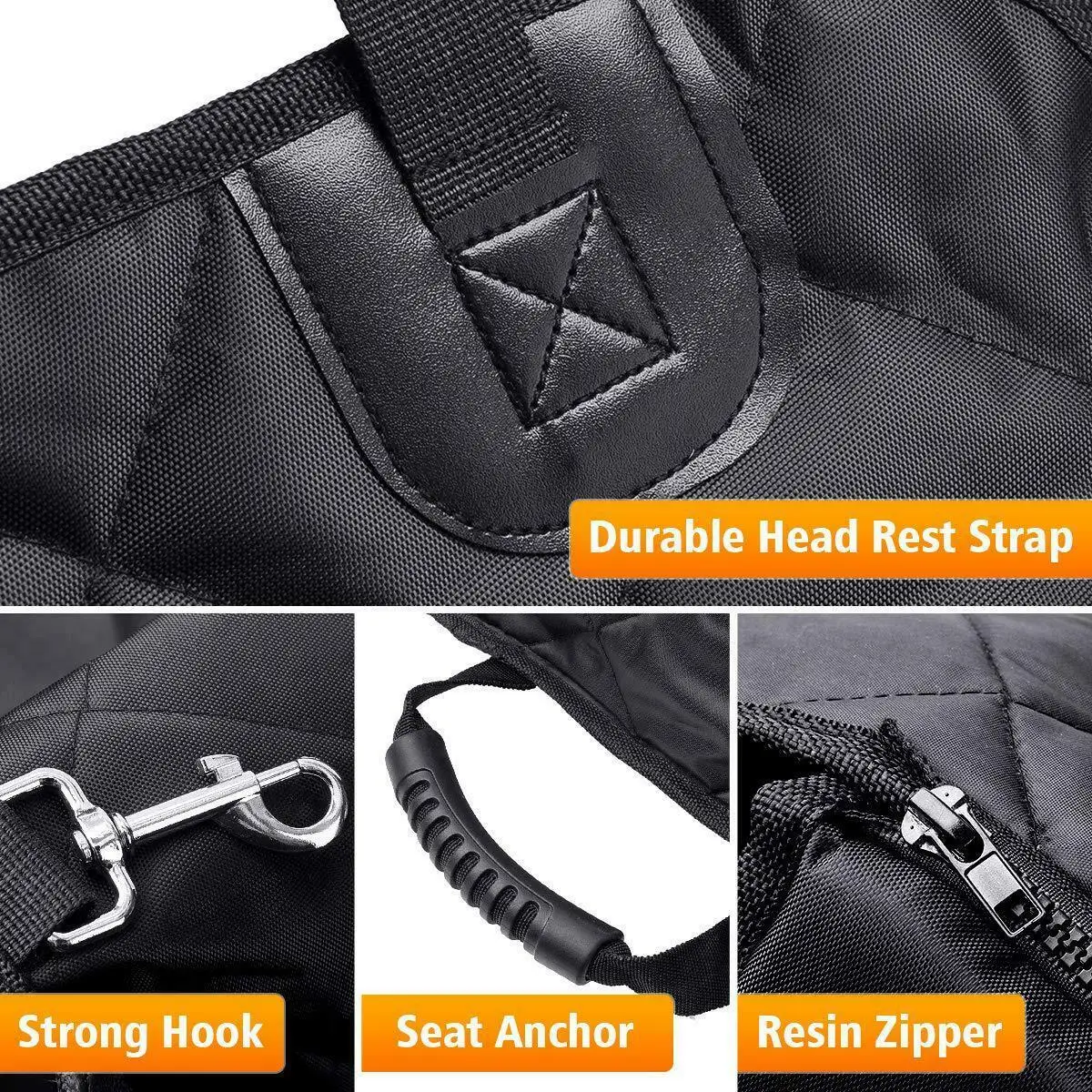 

Car Seat Cover for Dogs Premium Thick Quilted Full Protection Seat Protector