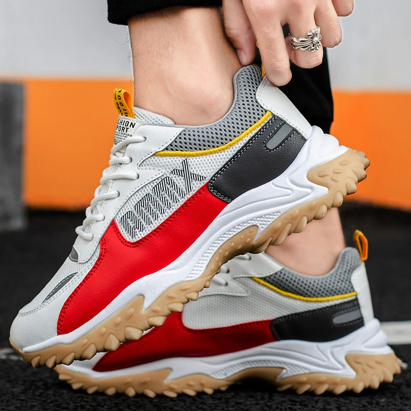 Бестселлер Мужские дышащие модные кроссовки для гольфа Мужская Осенняя обувь с