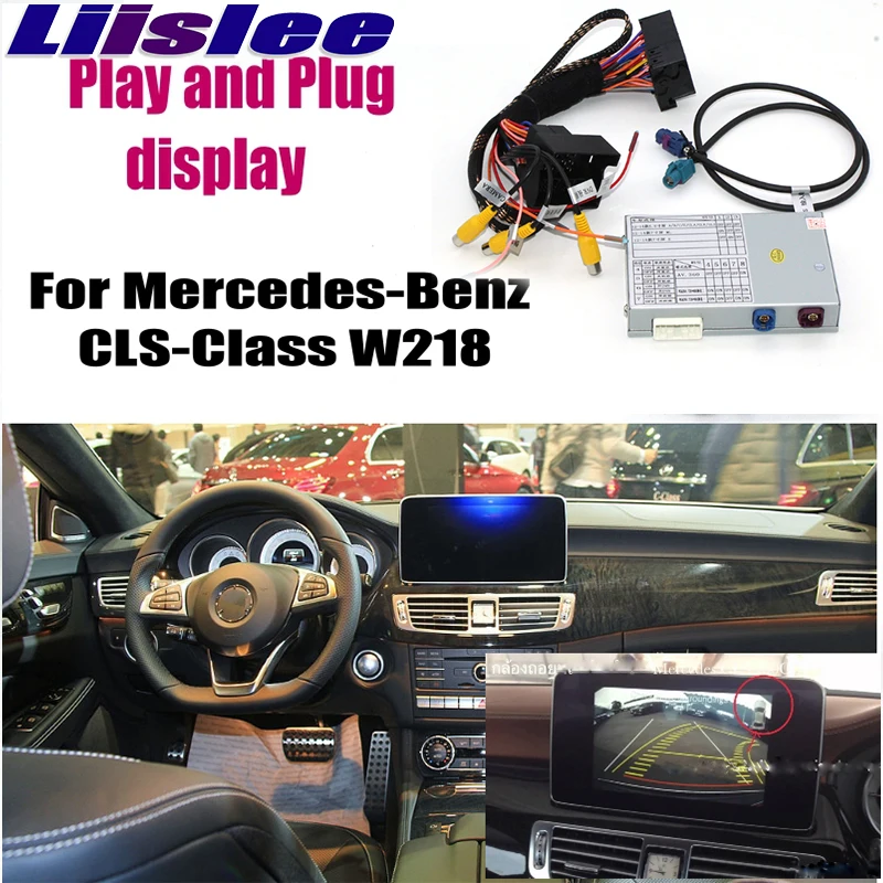 

Liandlee Parking Camera Interface Reverse Back Up Camera Kits For Mercedes Benz CLS MB W218 2011~2017 NTG Display Upgrade