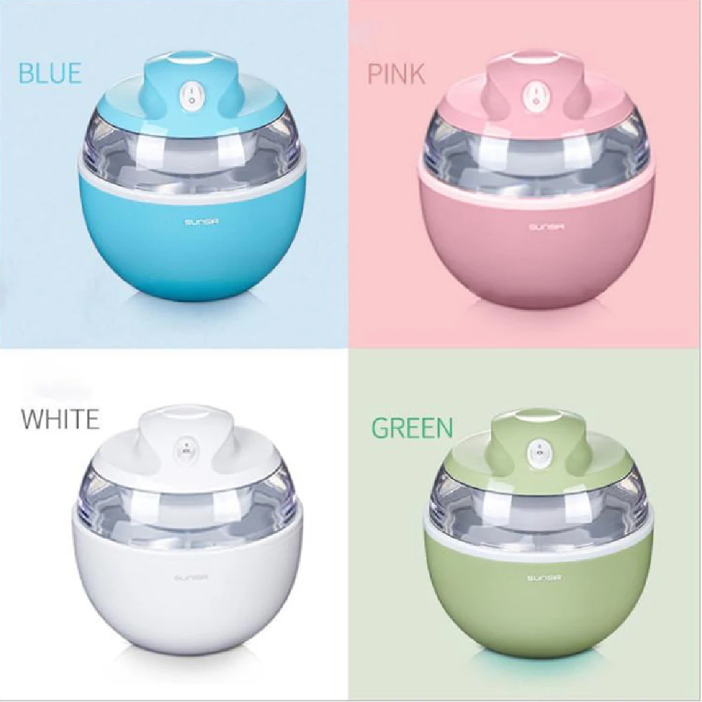 0.6L машина для мороженого Портативный полностью автоматический легкая