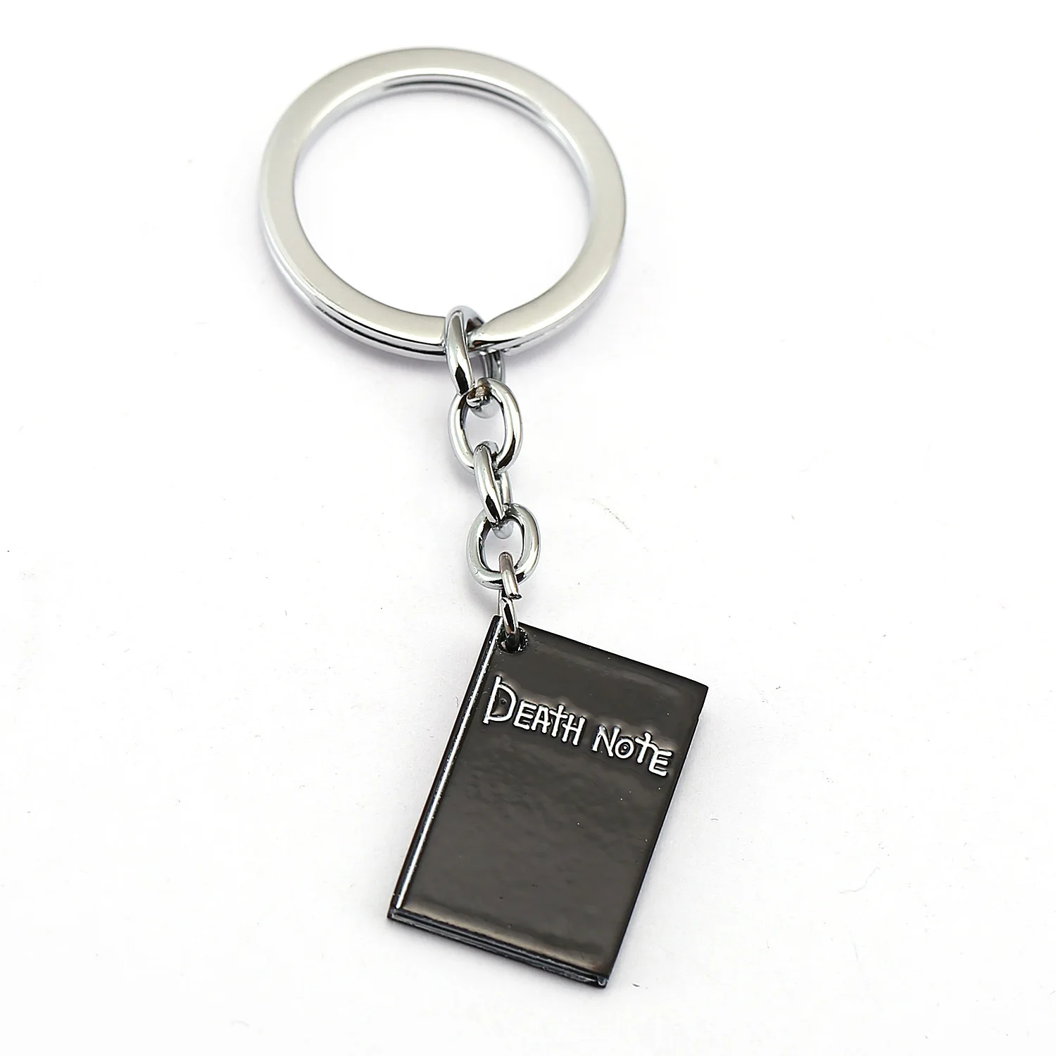 

Death Note Keychain Anime Key Chain Black Book Key Ring Holder Pendant Chaveiro Jewelry for gift