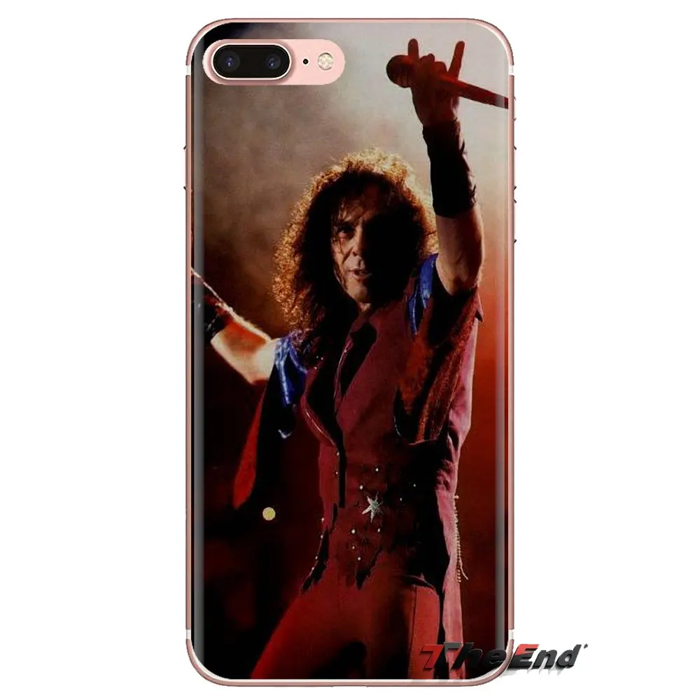 The legendary Ronnie James Dio Soft Covers For iPhone XS Max XR X 4 4S 5 5S 5C SE 6 6S 7 8 Plus Samsung Galaxy J1 J3 J5 J7 A3 A5 |