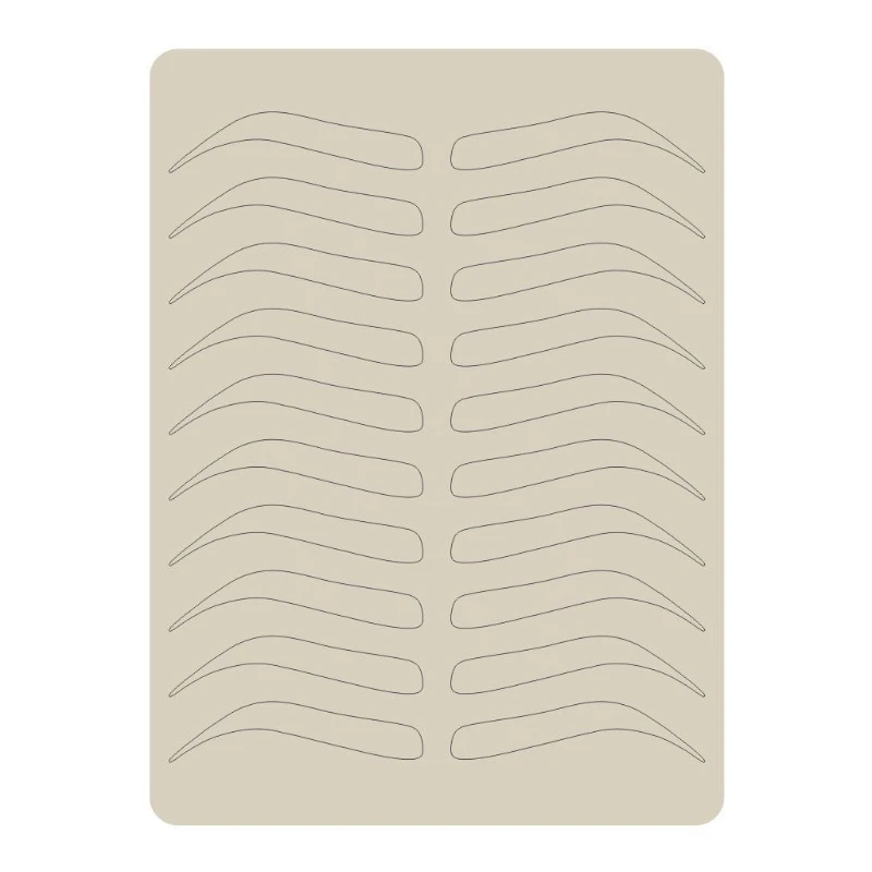 

Микроблейдинг бровей Татуировка для практики кожи бровей принадлежности для перманентного макияжа