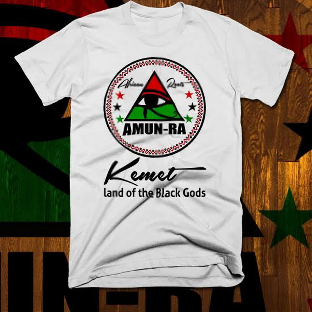Египетская кеметик футболка Египетский АНК глаз Хоруса Фараона Маат рамесс амун