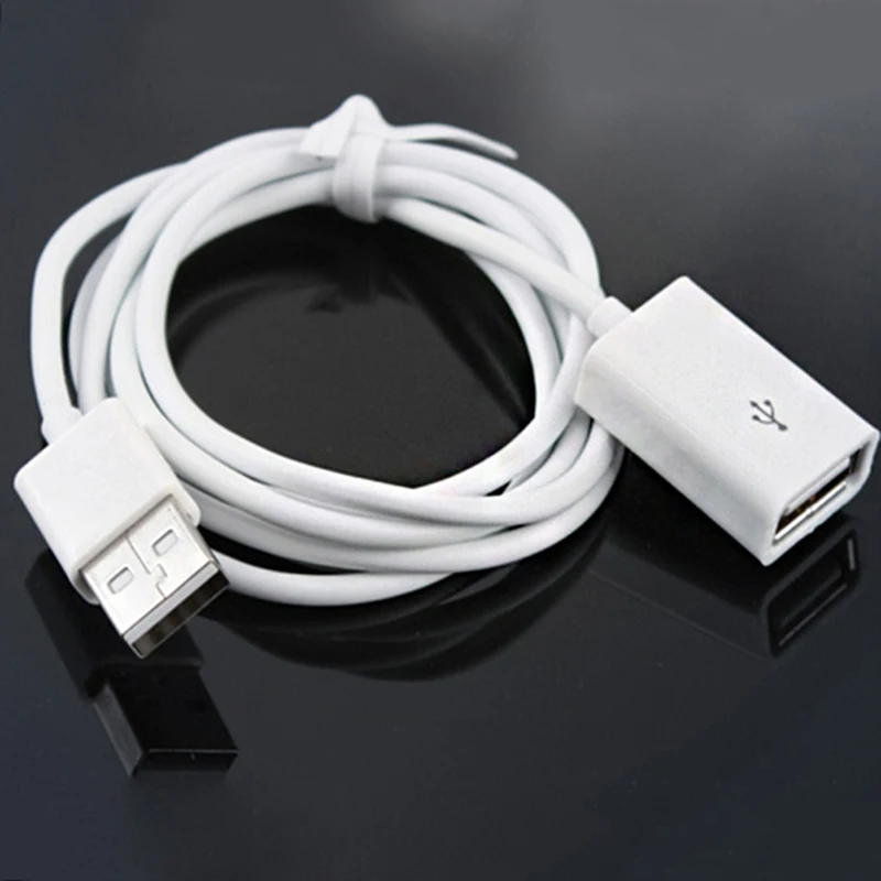 Cable de extensión USB 2,0 macho a hembra, Cable de alimentación para...