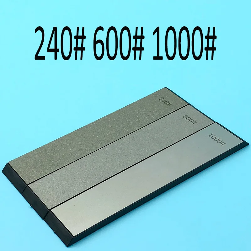 

[ 3 pcs set ] Large size Diamond grindstone sharpener professional Fixed angle grinder sharpening stone sets knives accessories