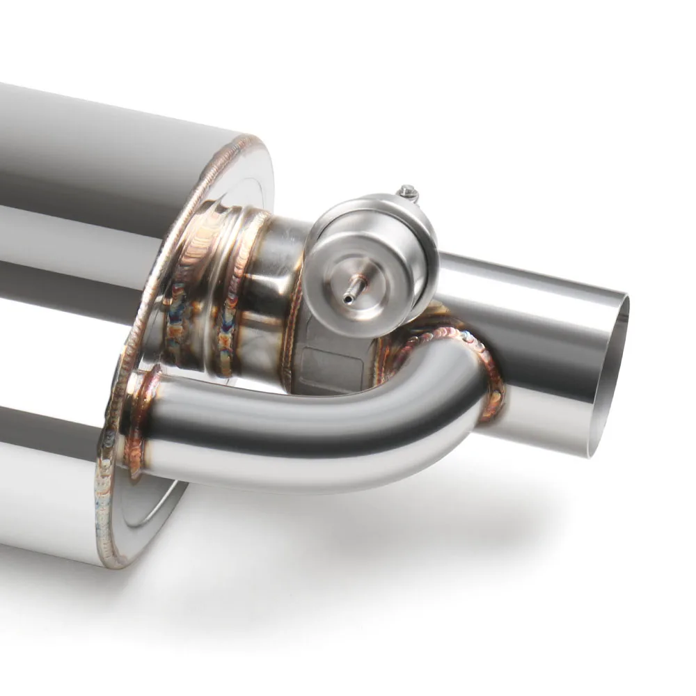 Глушитель выхлопной трубы с клапаном сброса нержавеющей стали Электрический