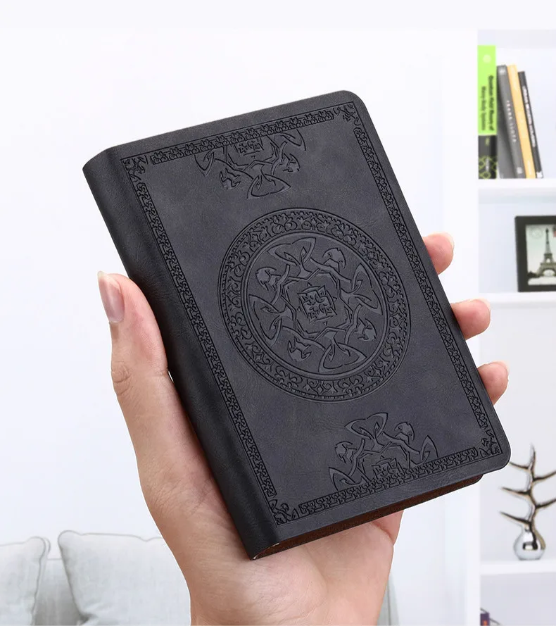 

Retro Portable A6 Diary Notebook Notepad Creative Travelers Journal Thicken Record Meeting Notebook 2020 Agenda Planner Supplies