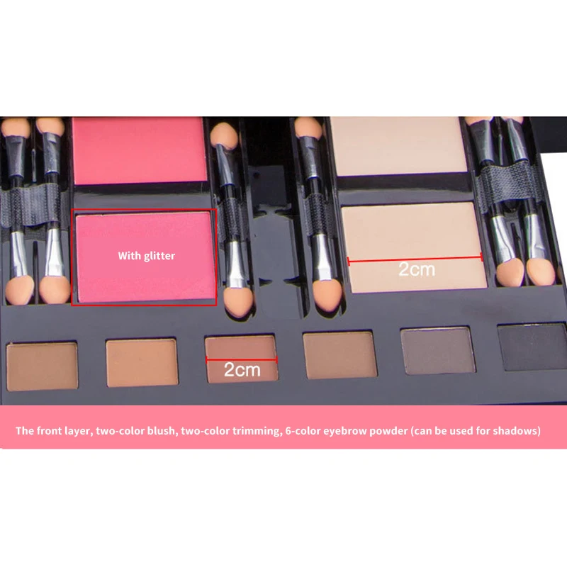 

194 Colors Women Cosmetic Eye Palette Eyeshadow Makeup Tool