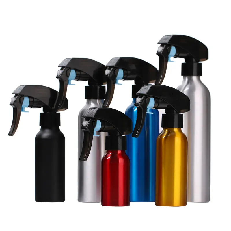 100ml 150ml Colorful Salon Hairdresser Sprayer Refillable Perfume Bottle Fine Mist Spray Gel Water Container High Quality 10pcs