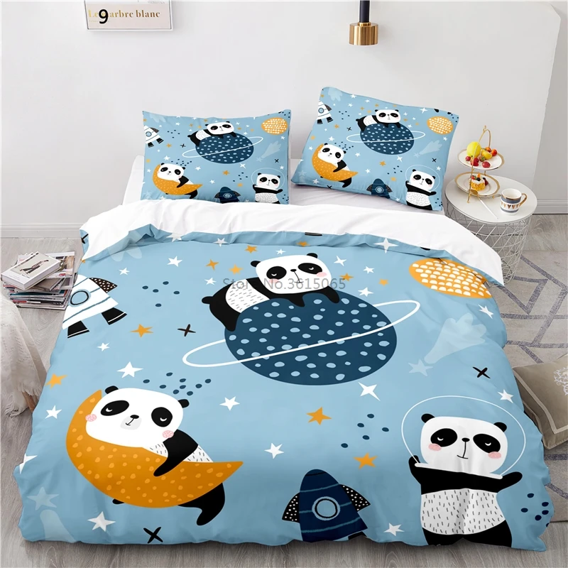 Милый лисята в печатных постельное белье с изображением героев мультфильмов для