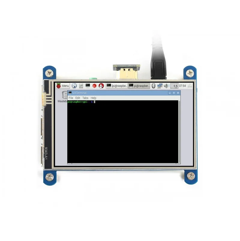 Waveshare 4 дюйма HDMI lcd(H) резистивный сенсорный экран ips lcd Разрешение 480x800 предназначен для Raspberry Pi