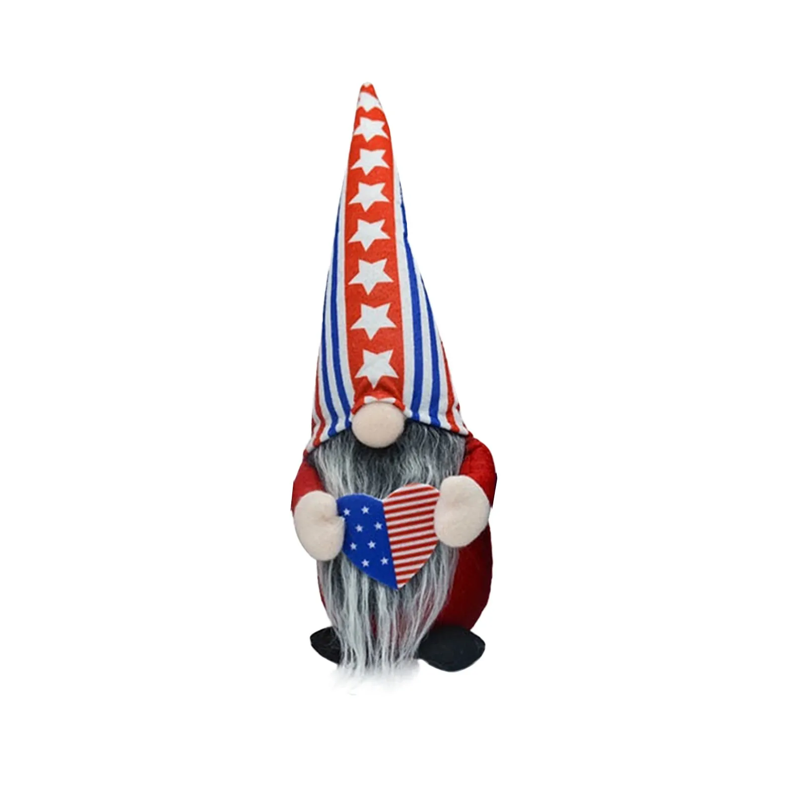 

Independence Day Patriotic Gnome Plush Election Decoration Living Room Desktop Decoration Home Faceless Doll Decor Ornaments