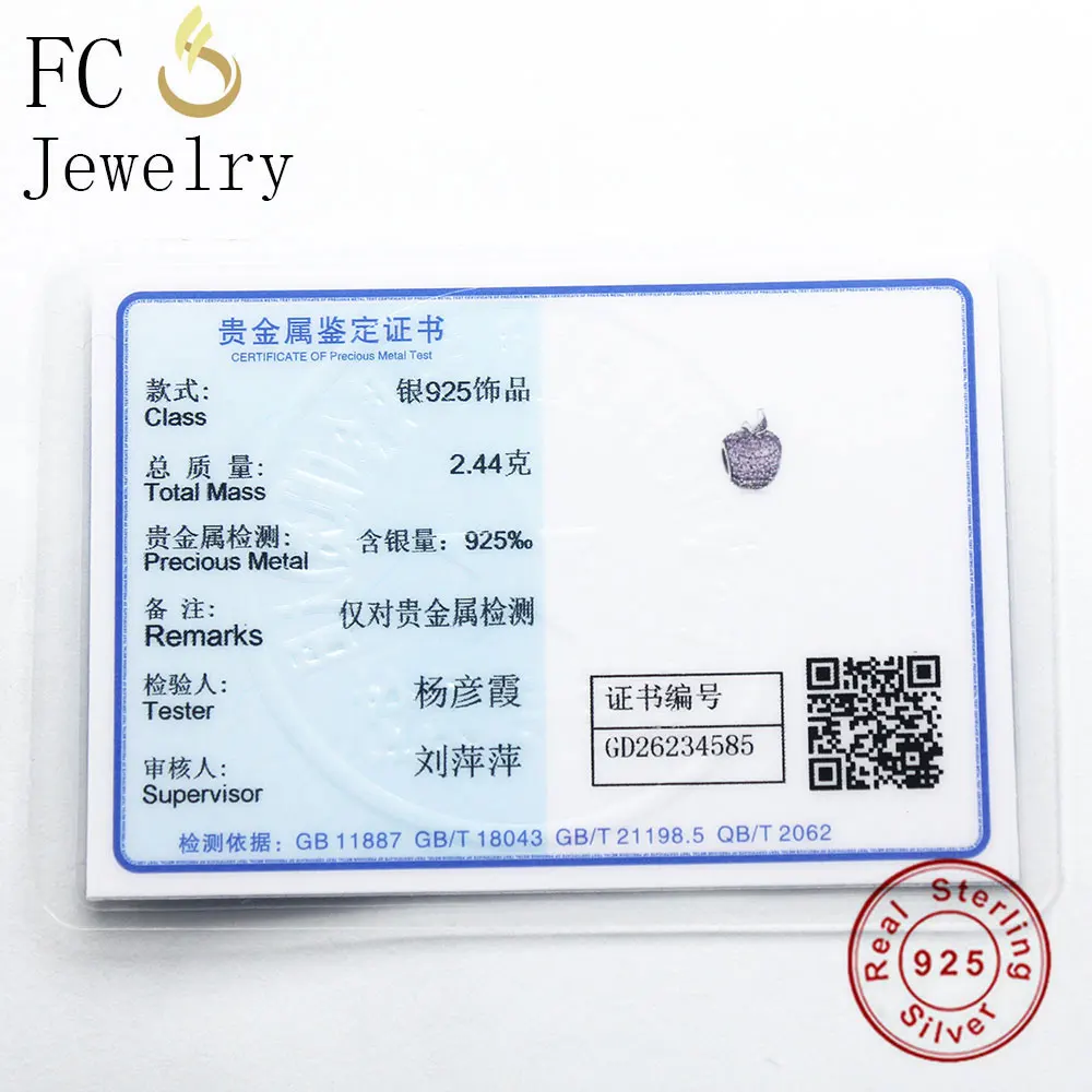 FC ювелирное изделие оригинальный бренд очаровательный браслет Настоящее