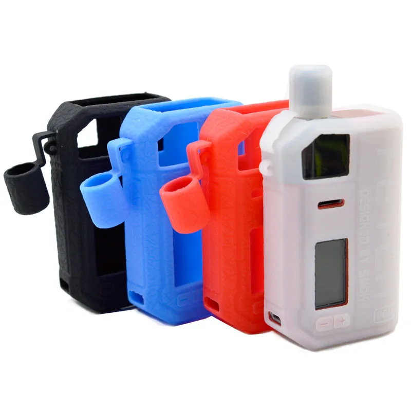 Protective silicone case for Smok Fetch Pro pod mod kit texture skin cover rubber sleeve shield 1pcs | Электроника