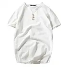 Мужская футболка из мягкой смесовой ткани, мужская Свободная рубашка с коротким рукавом для свиданий