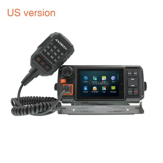 US version 4G-W2Plus 4G LTE сеть Радио Android 7,0 WCDMA GSM woki toki с функцией Wi-Fi SOS работа с Real-ptt/Zello - Цвет: US version