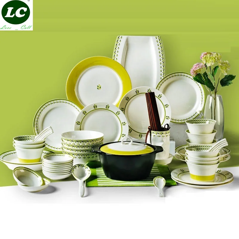 46 шт. набор посуды из керамики|dinnerware set|plate bowlchina plates |