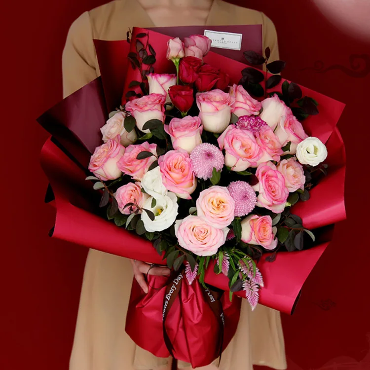 20 шт упаковочные материалы для цветов Tanabata цветы оберточная бумага 7 шелк