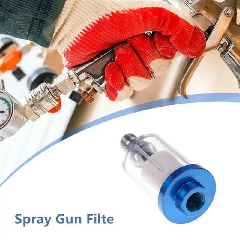 

1 шт. 1/4 дюйма краскопульт воздушная линия Мини фильтр водяная ловушка инструмент для очистки краски и увлажнения краскопульт для компрессо...
