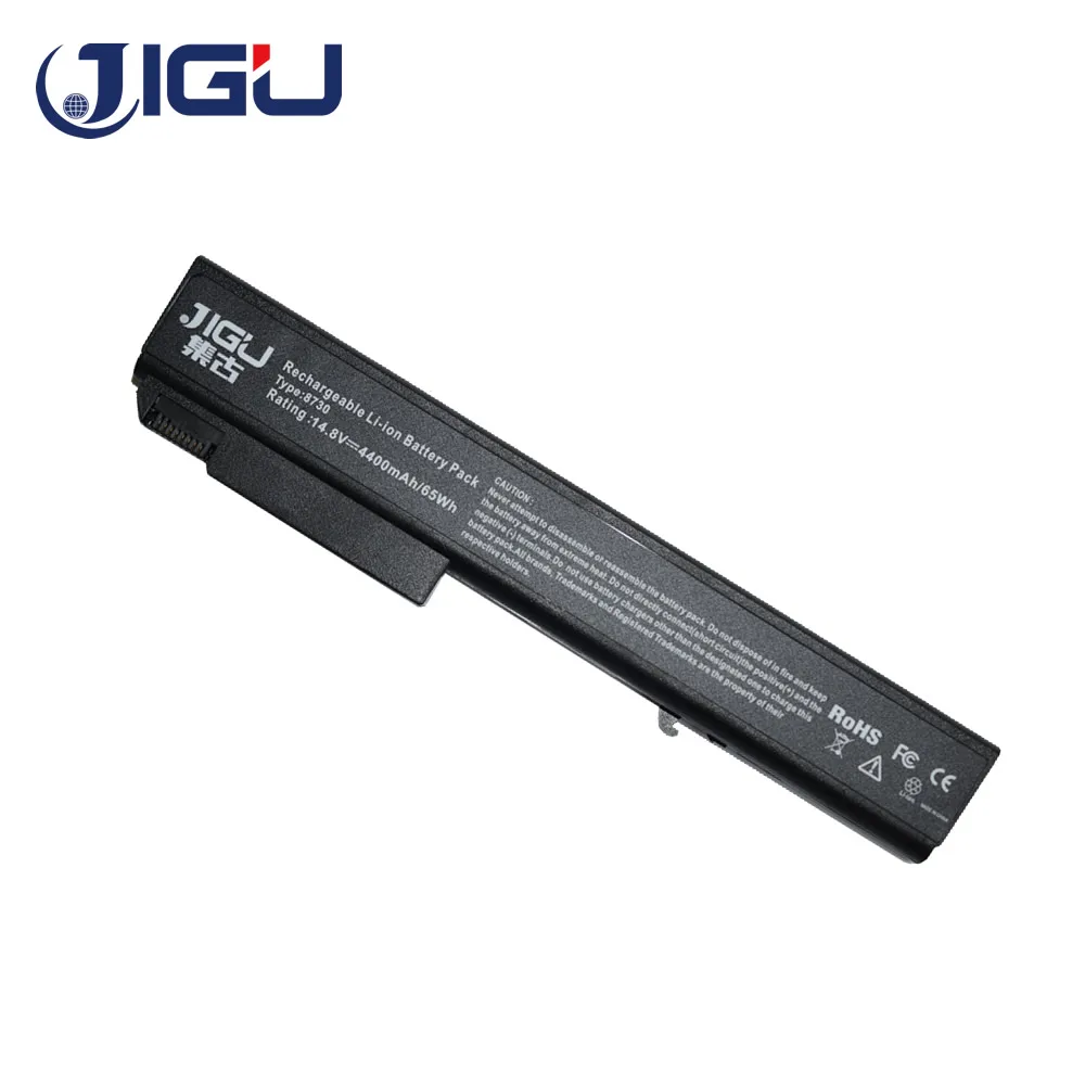 

JIGU Аккумулятор для ноутбука HP EliteBook 8730w 8530p 8740w 8730p 8530w 8540p 8540p w черный 8 ячеек