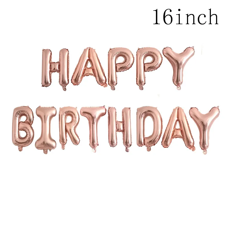 Корона из розового золота 30 40 50 лет шары на день рождения украшение сердце звезда