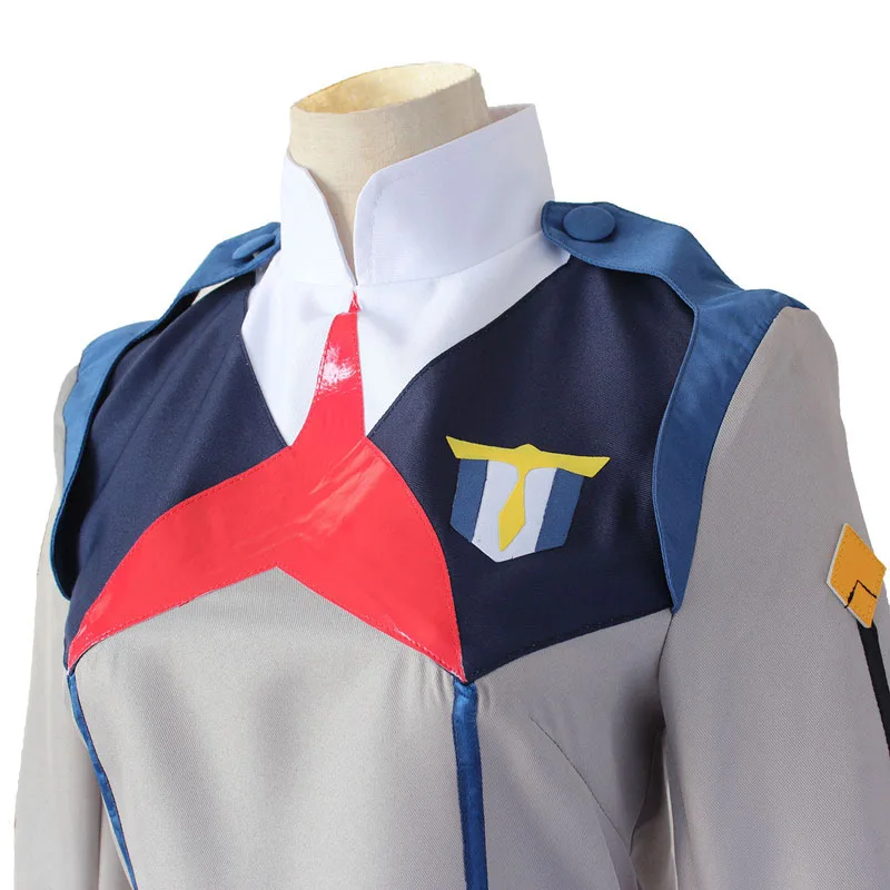 Горячая DARLING в FRANXX Косплэй костюм Ичиго код бадминтонных ракеток 015 Форма платье