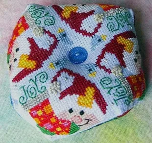 ZC025 булавка Neddle Подушка 18CT белая ткань Biscornu набор для рукоделия DIY вышивки