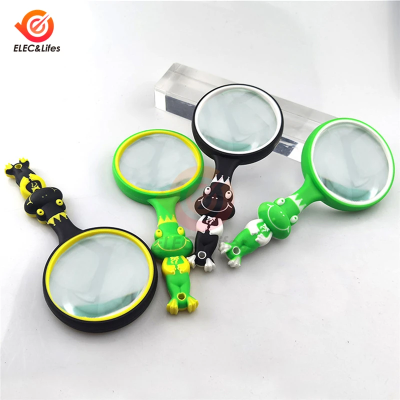

1Pc Mobile Phone Lanyard Magnifying Glass Small Hanging Type Reading Newspaper Portable Magnifying Glass Magnifier For Child Toy