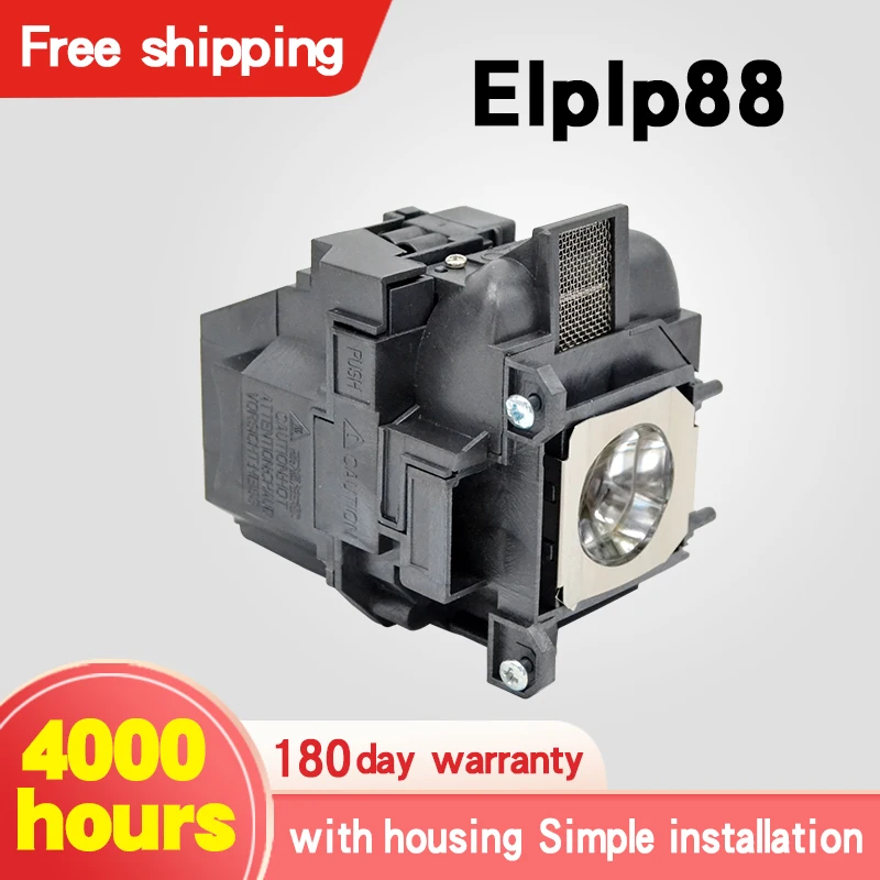 

ELPLP88 Projector Lamp Bulb for EB-X04 EB-S04 EB-X27 EB-X29 EB-X31 EB-X36 EB-S31 for Home Cinema 2040/Home Cinema 2045